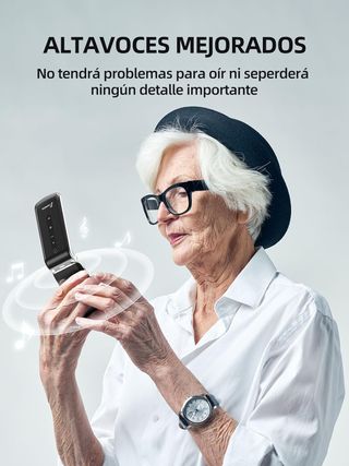 SweetLink F1 Teléfono Móvil para Personas Mayores,