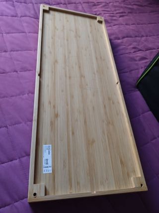 Ikea Svalnas Estante Bambú con Contenedor