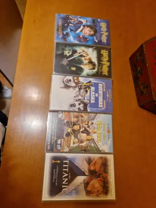 Lote Películas Disney VHS (Español)