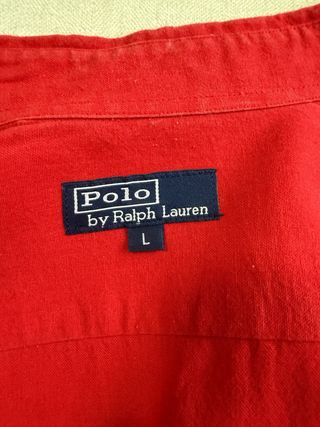 Camicia Ralph Lauren Rossa