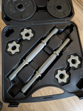 Set Mancuernas Ajustables con Pesas