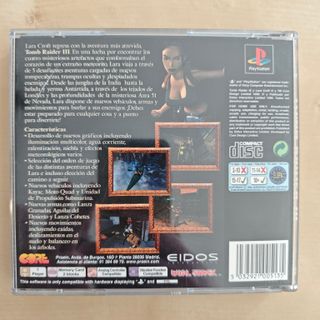 Tomb Raider III PS1 Pal ES