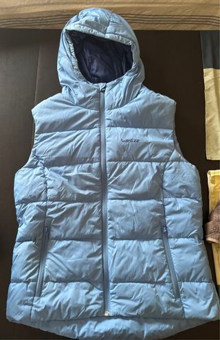 Chaleco acolchado Quechua azul Talla S