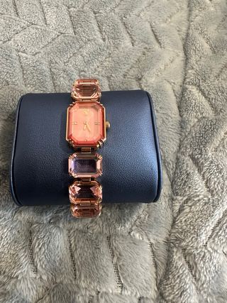 Reloj Swarovski Rosa y Dorado