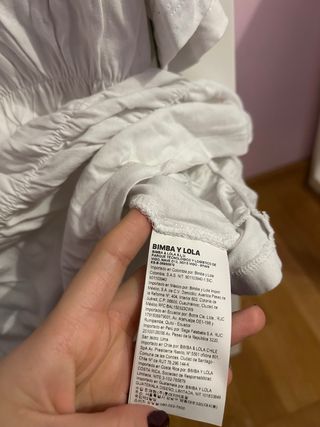 Camiseta Bimba y Lola Blanca