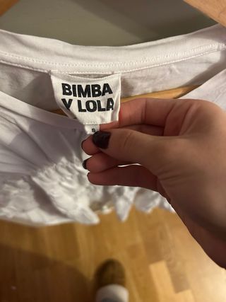 Camiseta Bimba y Lola Blanca