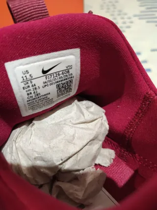 T. 44 Zapatillas W Nike Free Metcon 6