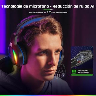 Fachixy FC100 Cascos Gaming para PS4, PS5, PC, Xbo