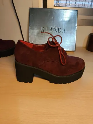 Botines Burdeos Talla 36
