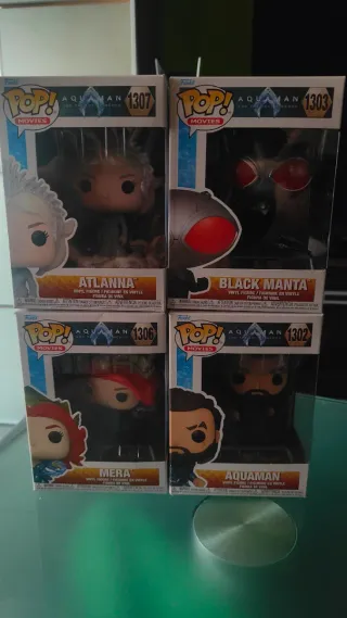 Funko Pop! Aquaman 4 figuras