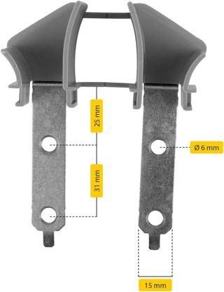 Schellenberg 20073 Embudo de entrada de persiana u
