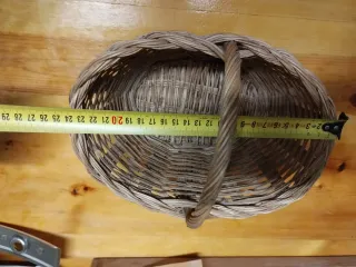 Cesta de mimbre pequeña