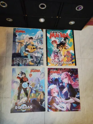 Mega lote comics/manga, revistas, pegatinas...