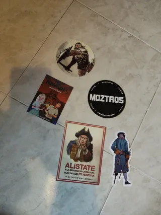 Mega lote comics/manga, revistas, pegatinas...