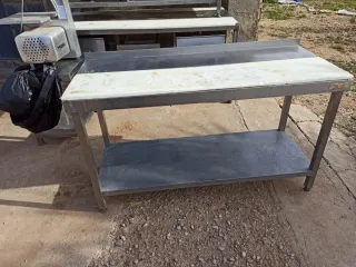 Mesa de corte para pescado