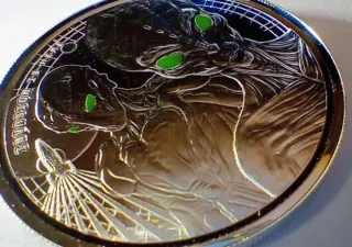 Ghana 20 Cedis Alien Brillante Sin Circular