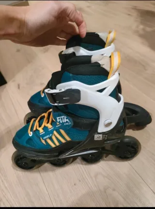 Patines Oxelo Fit 5 junior Talla ajustable 35 a 38
