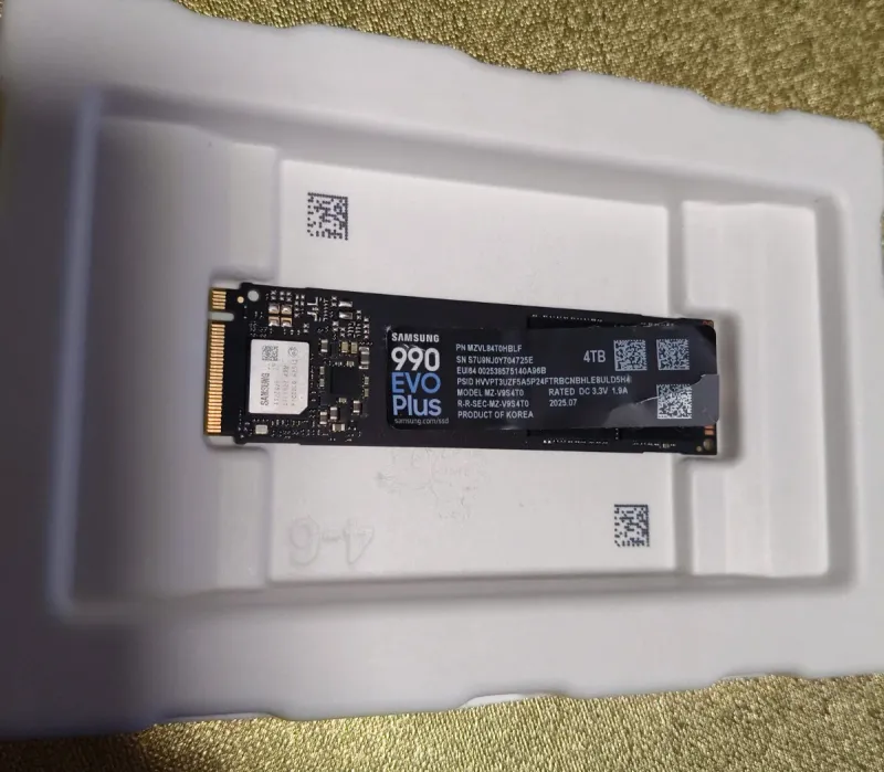SSD Samsung 990 EVO Plus 4TB NVMe M.2  GEN 4 /5 afbeelding 4