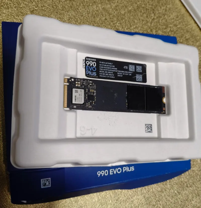 SSD Samsung 990 EVO Plus 4TB NVMe M.2  GEN 4 /5 afbeelding 5