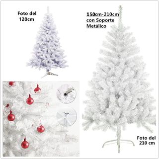SOLAGUA Árbol de Navidad Artificial C/Efecto Brill