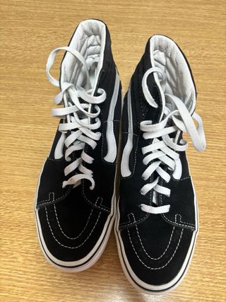 Zapatillas Vans Bota Plataforma Talla 39
