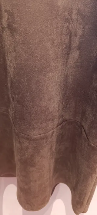 Chaquetón señora marrón