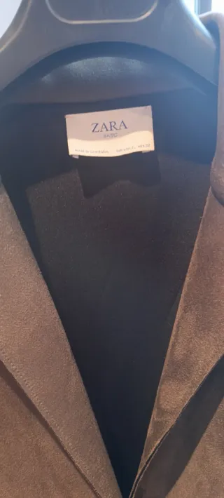 Chaquetón señora marrón