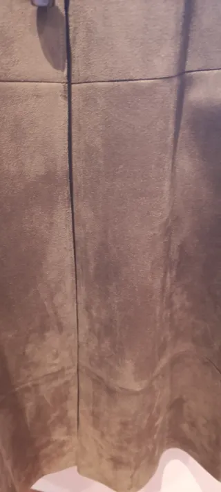 Chaquetón señora marrón