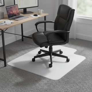 Alfombra Protectora Silla Oficina HOMCOM 90x120cm