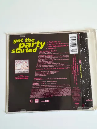 CD Get The Party Started - Pink