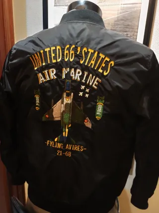 Chaqueta Bomber AIR USA Marine