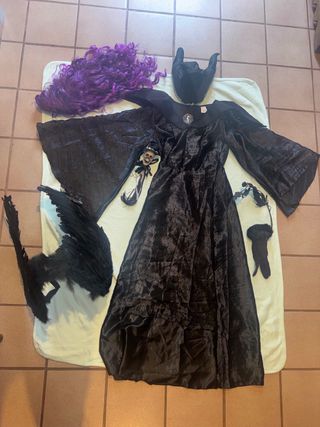 Disfraz Bruja Maléfica Adulto Talla S Accesorios