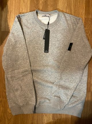 Sudadera Stone Island Cinzenta