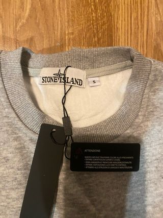 Sudadera Stone Island Cinzenta