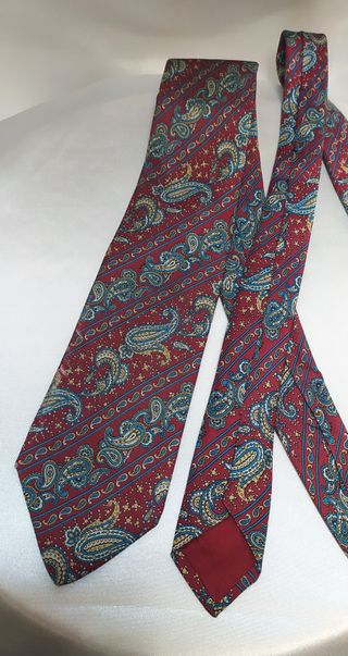 ANNI '90 - Cravatta 100% pura seta Daniel uomo