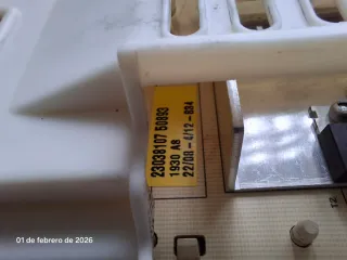 PANEL DE CONTROL LAVADORA ROMMER