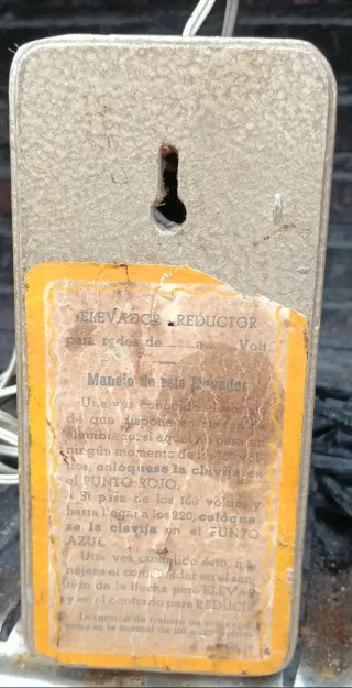 Elevador reductor vintage
