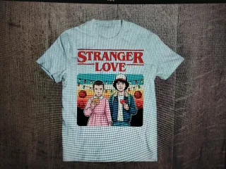 Camiseta Stranger Things Amor tallas disponibles
