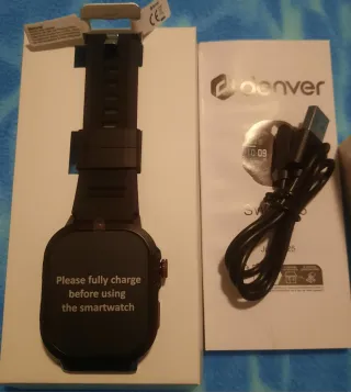 Smartwatch Denver SWC-380 Preto