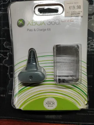Cable Carga y Juega Xbox 360