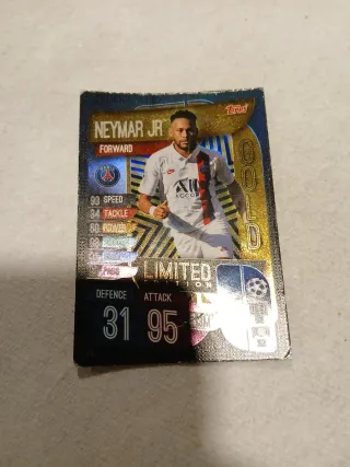 Cartas de match attax y panini de Messi