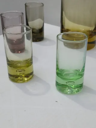 Bicchieri da liquore Murano vintage