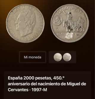 Monedas Plata y antiguas.