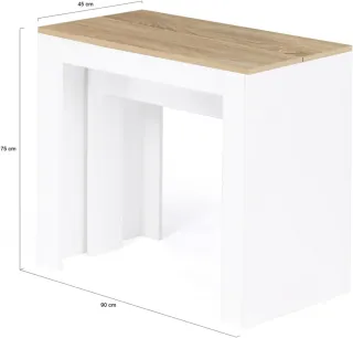 Mesa extensible 10 plazas, 235 cm