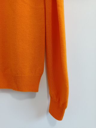 Jersey Lana Zara Talla S Naranja