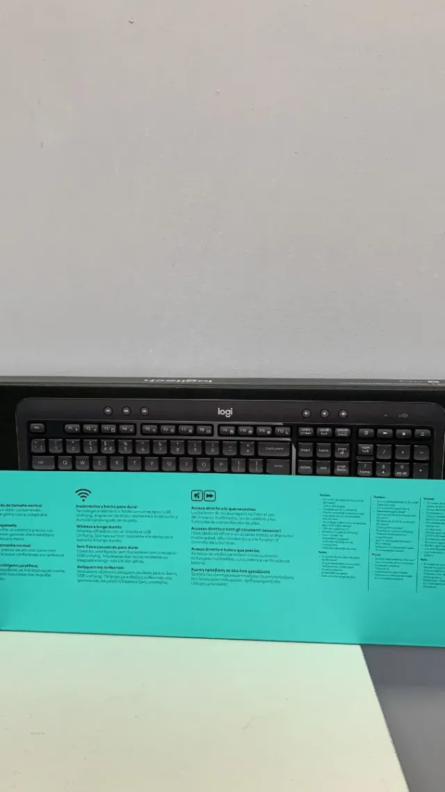 Combo Teclado y Ratón Logitech MK540 Negro