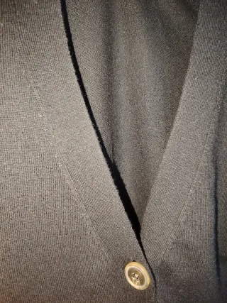 Cardigan corto nero Mango taglia S