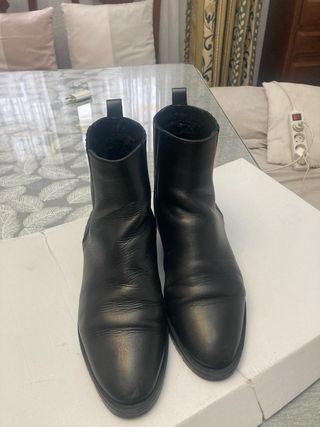 Botines Negros Massimo Dutti