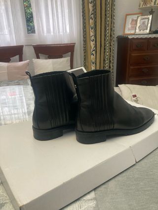 Botines Negros Massimo Dutti