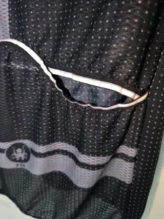 Chaleco cortavientos negro